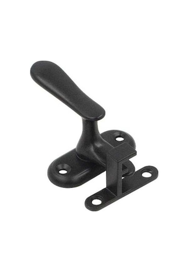 Besthome1 Suntek Ahır Kapısı Kilit Mandalı Paslanmaz Çelik Siyah, Geniş Boyutlu Ahır Kapısı