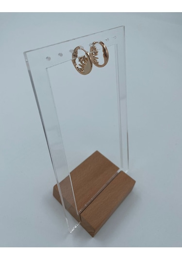 Xbaby İnsan Yüzü Şekilli Yıldızlı Çelik Gold Küpe Gold