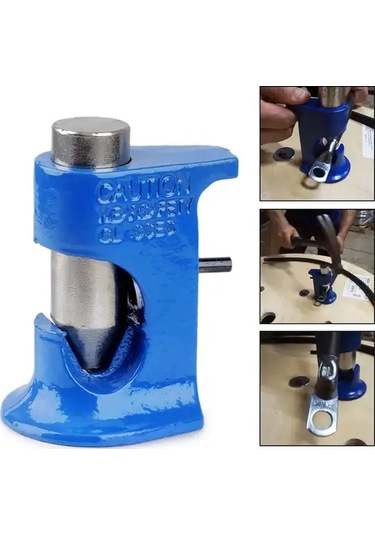 Willowhaven Cnspeed Kablo Çekiç Krimper - Mavi Elektrikçi Tel Terminal Pense 16-3/0 Awg