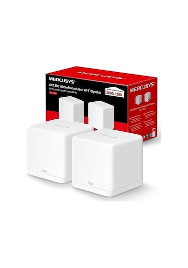 Mercusys Halo H80X 2'li Paket Çift Bantlı AX3000 Router