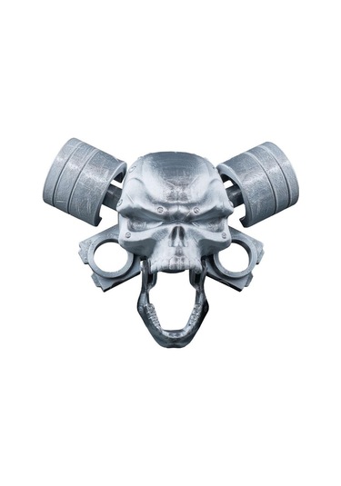 Death Shift Kapı Tokmağı V8 Pistonlu Metal Kafatası Tasarımı-180
