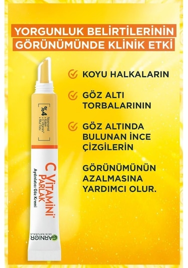 Garnier C Vitamini Parlak Cilt Bakım Rutin Seti