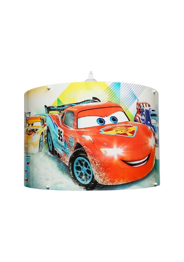 Ykc Şimşek Mcqeen Cars Çocuk Odası Panorama Sarkıt-Lisanslı