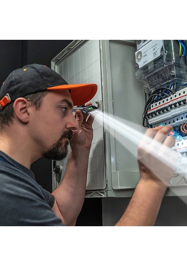 Ccgloball 6 Led Şarj Edilebilir Şapka Klıplı Baş Lambası Siyah