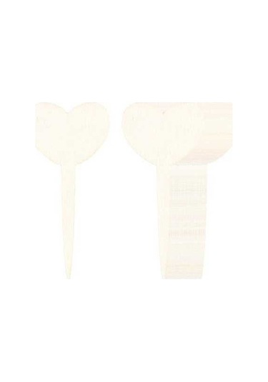 Trendooze Homyl 50 Adet Bitki Kalp Şekil Saksı Etli Ekici Adı Etiketleri