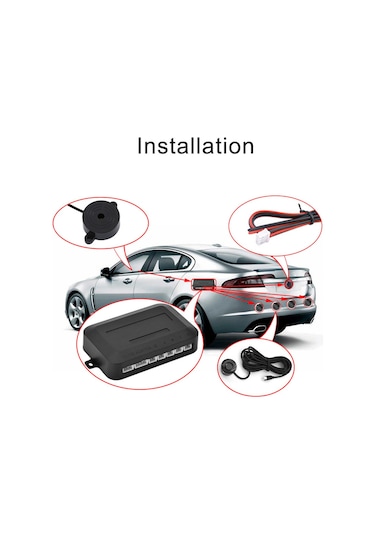 Siyah Park Sensörü Ses İkazlı