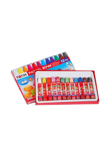 Fatih 4'lü Boya Seti - 12'li Kuru, Keçeli, Sulu ve Pastel Boya