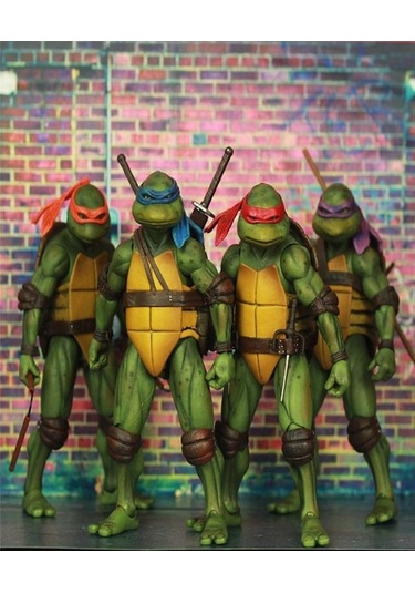 Xianwen Suofeng Neca Ninja Kaplumbağalar 1990 Film Michelangelo