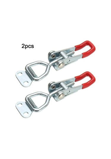 Yifomall 2'li Hızlı Açılır Kapı Kilit Mandalı - 100kg Taşıma Kapasiteli Ayarlanabilir Çelik Kıskaç