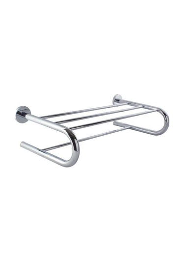 Maxıflow Destekli Raf Havluluk 16x31x51 Cm Gri