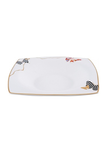 Karaca 62 Parça Fine Pearl Unique Yemek Takımı Kare