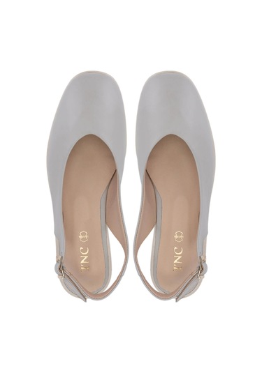 Tamer Tanca Kadın Hakiki Deri Bej Babet Ayakkabı 961 11940 Bn Ayk Y25 Bej Bej