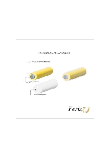 Ferizz 316l Çelik Erkek Bileklik Eblk-342