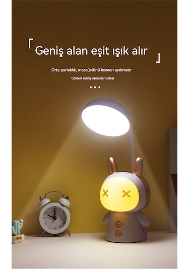 Karikatür Led Katlanır Gece Lambası-sarı Sarı