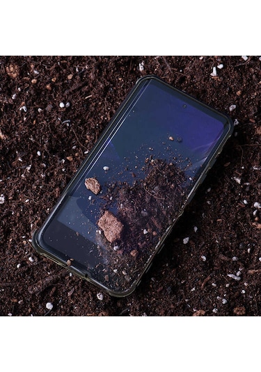 Teknocep Galaxy Uyumlu S21 Ultra Kılıf 1-1 Su Geçirmez Kılıf - Siyah Siyah