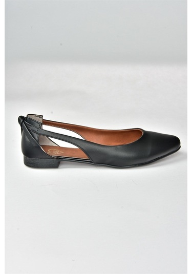 Fox Shoes Siyah Kadın Babet H726324009 Siyah