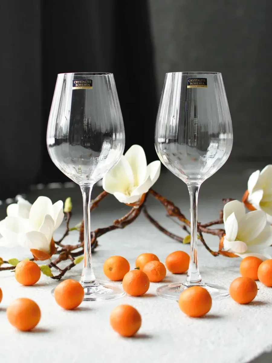 Andstyle Premıum Optic 400 Ml 2'li Şarap Bardağı 337748316