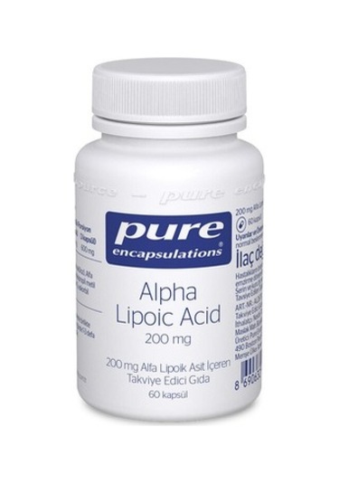 Pure Alpha Lipoic Acid 200 Mg 60 Kapsül