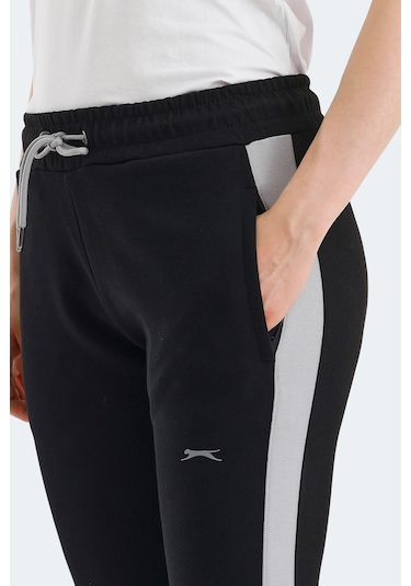 Slazenger Veva 2 Li Set Kadın Eşofman Altı Siyah - Gül