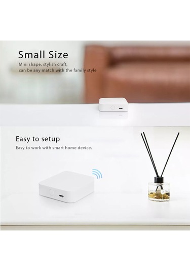 Geeroyoo Tuya/zigbee/bluetooth Akıllı Ev Ağ Geçidi - 50 Cihaz Bağlantılı, Uzaktan Kontrol, 2.4g Wi-fi, Mikro Usb