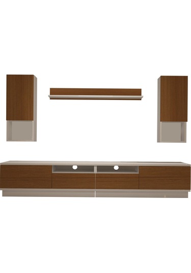Decoraktiv Trendstyle 5220das Slm Tv Ünitesi Tv Sehpası Beyaz - Ceviz