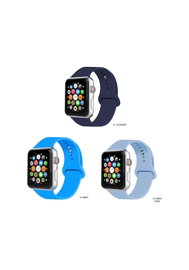 Apple Uyumlu Watch Kordon 3 4 5 6 Se 7 Seri 38 40 41 42 44 45 MM Kordon