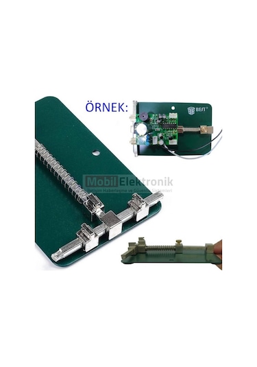 Pcb Anakart Bord Tutucu Metal Mengene Tamir Standı Bst-m001