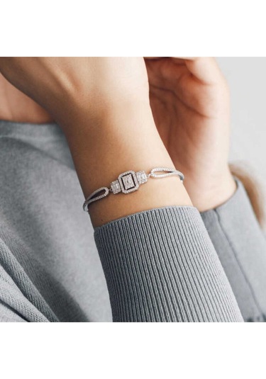 Casera's Gümüş Baget Kadın Bileklik Csr2183077 Gümüş