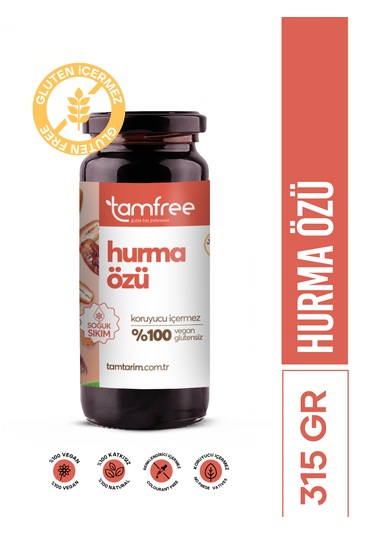 Tam Free Glutensiz Hurma Özü 315 G
