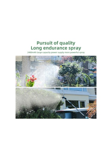 Neevoyu Ev Bahçesi Sulama Aleti: Elektrikli Sprey Topu, Çelik Gövde, 3 Farklı Başlık, Geniş Yayılma, 5m Boru, Batarya Göstergeli