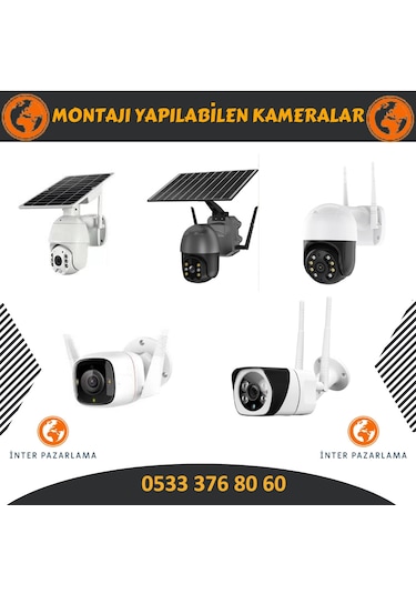 İnter Tekli Kamera Montaj Konsolu 1.5 Metre 150 Cm