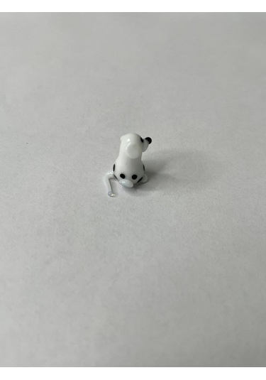 El Yapımı Mini Murano Cam Köpek Biblo A146-01