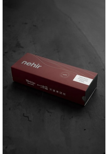 Nehir Safir Sade 5 Parça Paslanmaz Çelik Servis Takımı