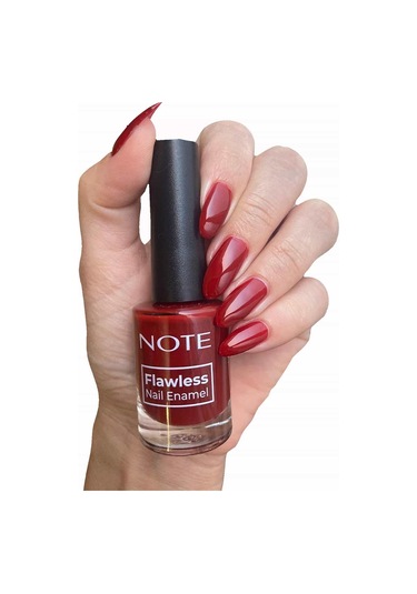 Note Cosmetics Nail Flawless Oje 101 Bright Red - Kırmızı