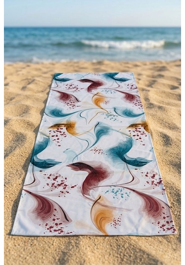 Ocean Splash Soft Plaj Havlusu 70 X 150 Cm Çok Renkli