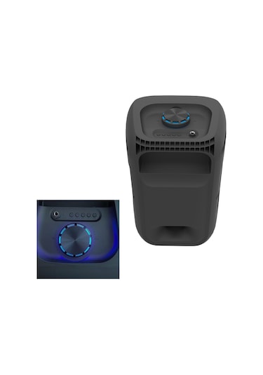 Vorex Platoon Pl-4340 / 8 İnç Bluetooth Hoparlör 25w Rgb Usb Flash Müzik Mikrofonlu Karaoke