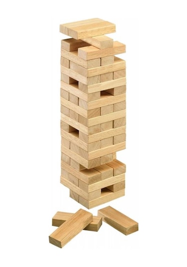 Redka Pırıl Jenga Ahşap Denge Oyunu 54 Parça