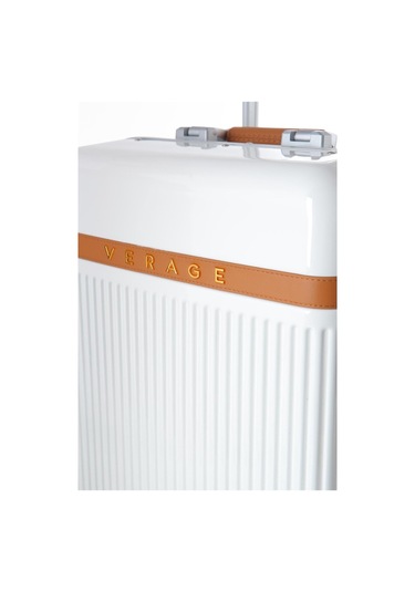 Verage Gm20076w Alüminyum Kabin Boy Valiz-beyaz Beyaz