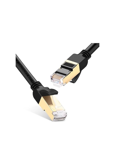 Speeduf 3 Metre Cat7 Patch Kablo Cat 7 Stp Ethernet Kablosu 10gbps Internet 600 Mhz Band Genişliği