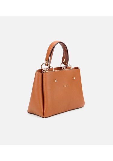 Hotiç Kadın Deri Taba Omuz Çantası 03cah309180a370 Taba