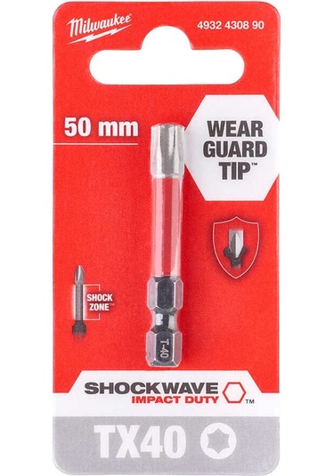 Milwaukee Bits Uç Tx40 50 Mm 4932430890