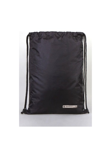 Rakerplus Siyah 32x45 Cm Su Geçirmez Büzgülü Krampon Ve Spor Çantası Siyah