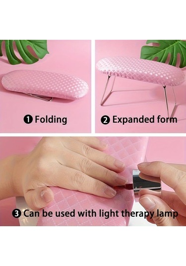 Willowhaven Pembe Tırnak Yastığı El Dinlendirici Profesyonel Manikür Koltuk Minderi