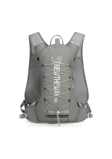 Teltree Outdoor İç Su Depolama Sırt Çantası, Isı Yalıtımlı Bölmeli, Hafif Nilon, 10l, Bisiklet, Kamp, Dağcılık İçin Gri Çok Renkli