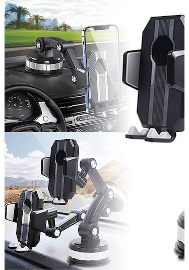 İthink 360 Derece Dönebilen Ayarlanabilir Araç İçi Telefon Tutucu