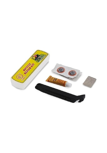Bisiklet Lastik Yama Tamir Ve Levye Seti Çok Renkli