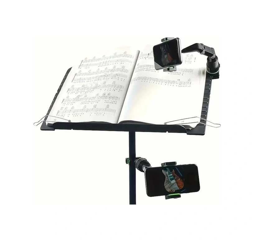 Xuweiwei Gri Dönebilir Telefon Tutucu Gps Gitar Ve Araç İçin Sabit Tutuş