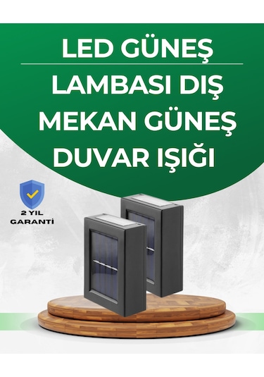 Zengemtx Şeffaf Abajurlu Duvar Tipi Solar Işık Güneş