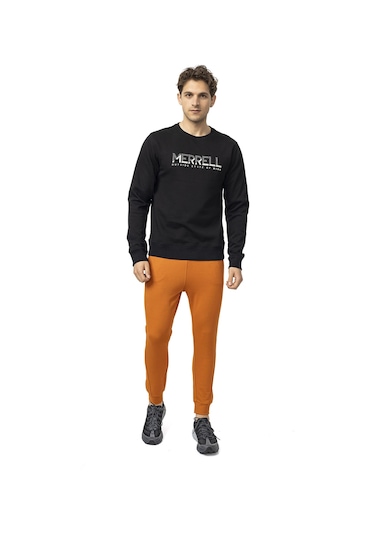 Merrell Merrell Erkek Günlük Giyim Sweatshirt Smith Siyah Siyah