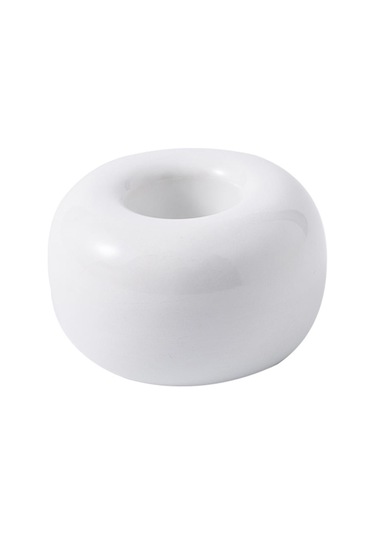 Beyaz Basit Tatlı Renk Japon Tarzı Seramik Malzeme Diş Fırçası Tabanı Kalem Rafı Beyaz